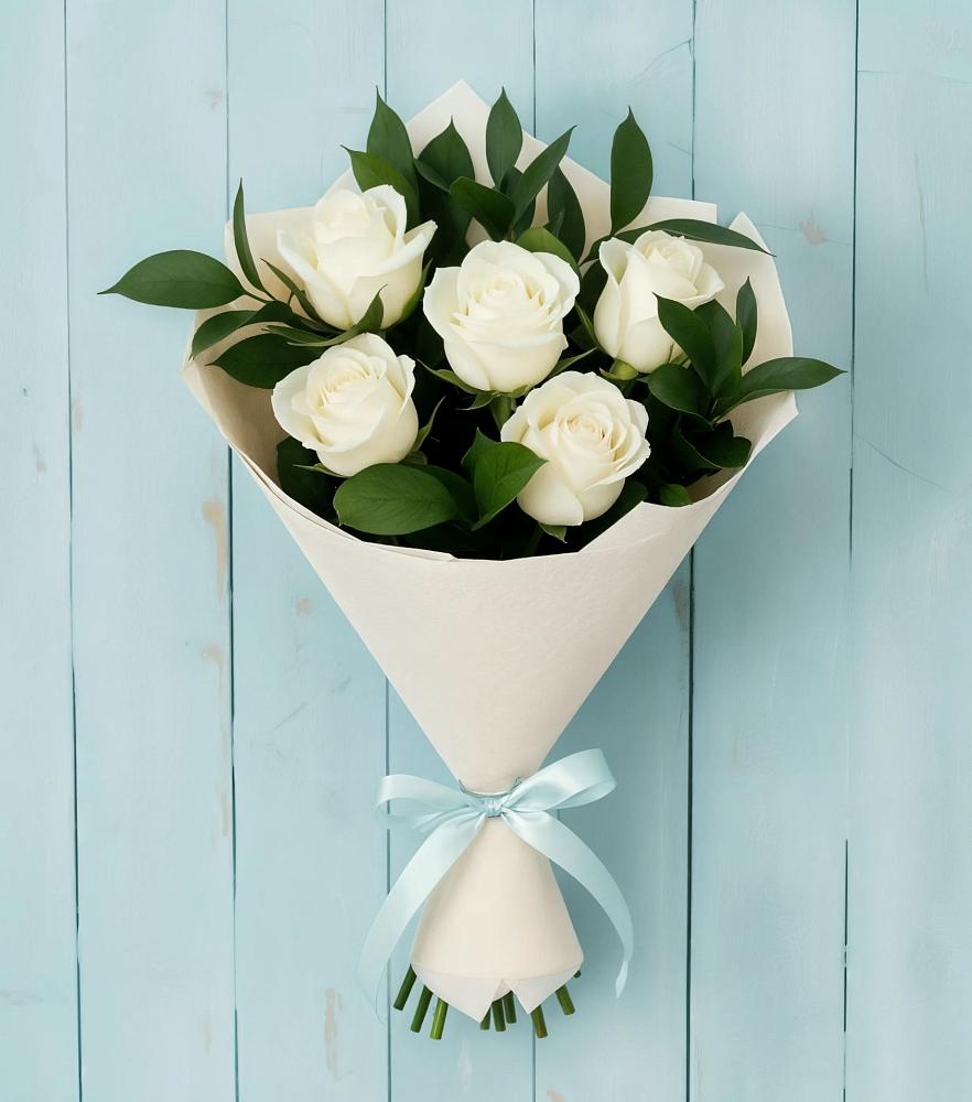 Букет цветов из: Розы в Новый Адыгея