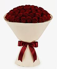 Букет 101 Бордовая роза Блэк Бакарра в Новый Адыгея