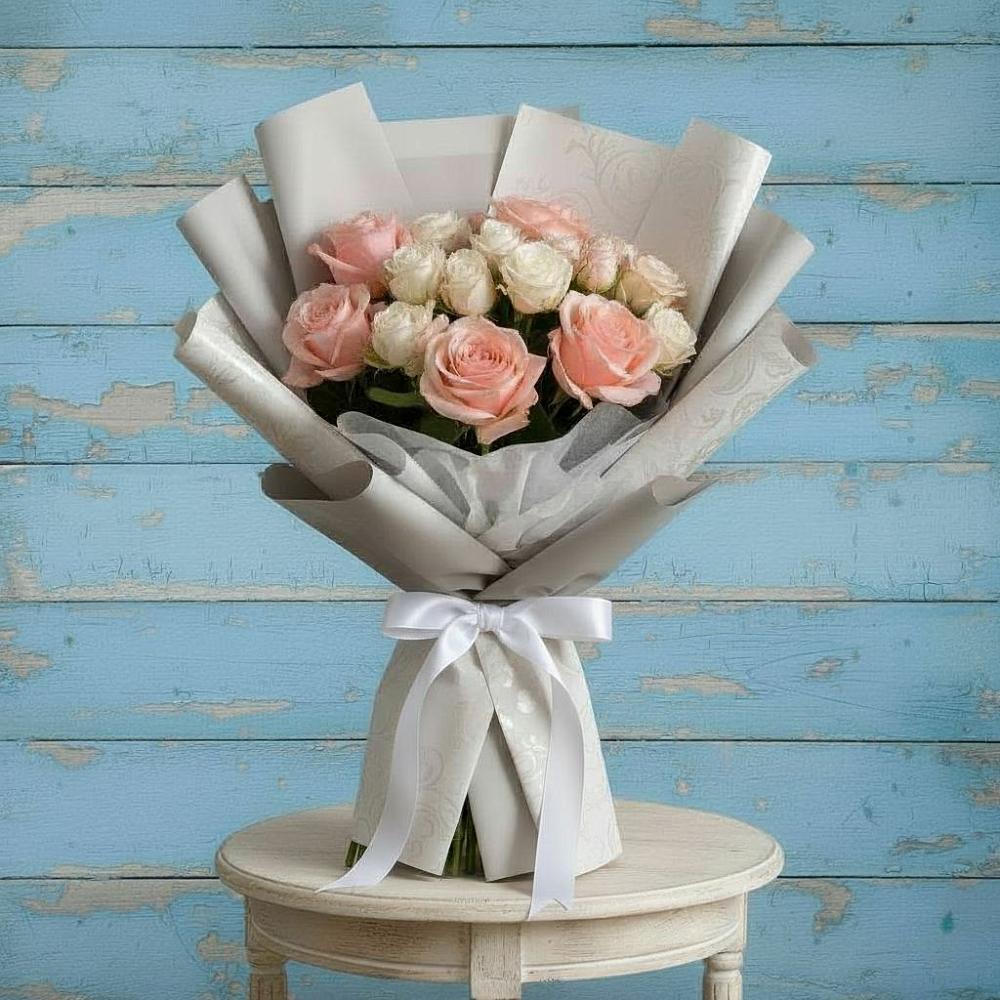 Букет цветов из: Розы в Новый Адыгея