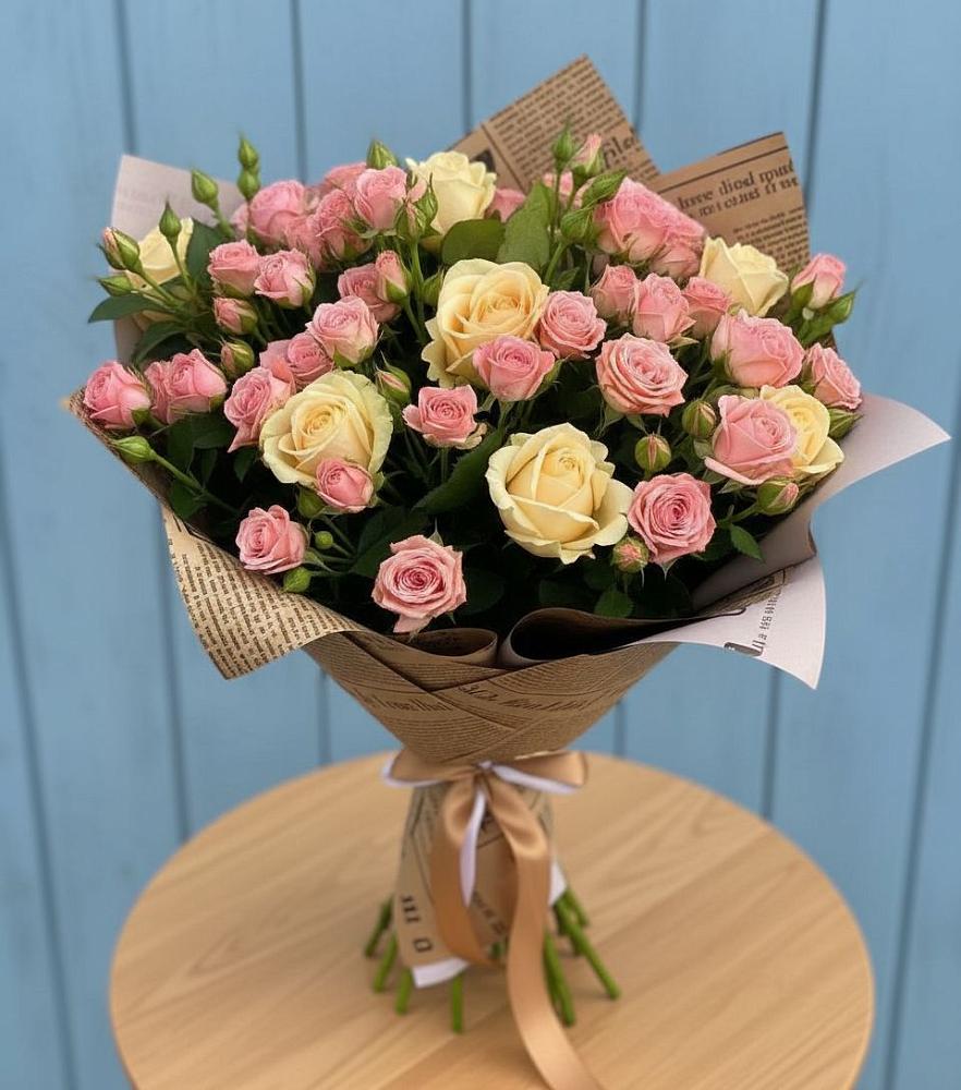 Букет цветов из: Розы в Новый Адыгея