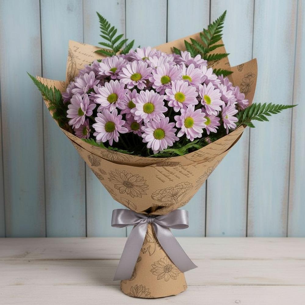 Букет цветов из: Хризантемы в Новый Адыгея