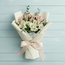 Букет цветов из:  Альстромерии #REPLACE_PRED# Новый Адыгея