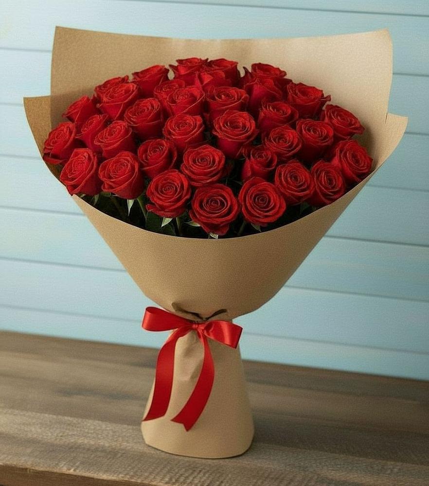 Букет Красные розы Милано в Новый Адыгея