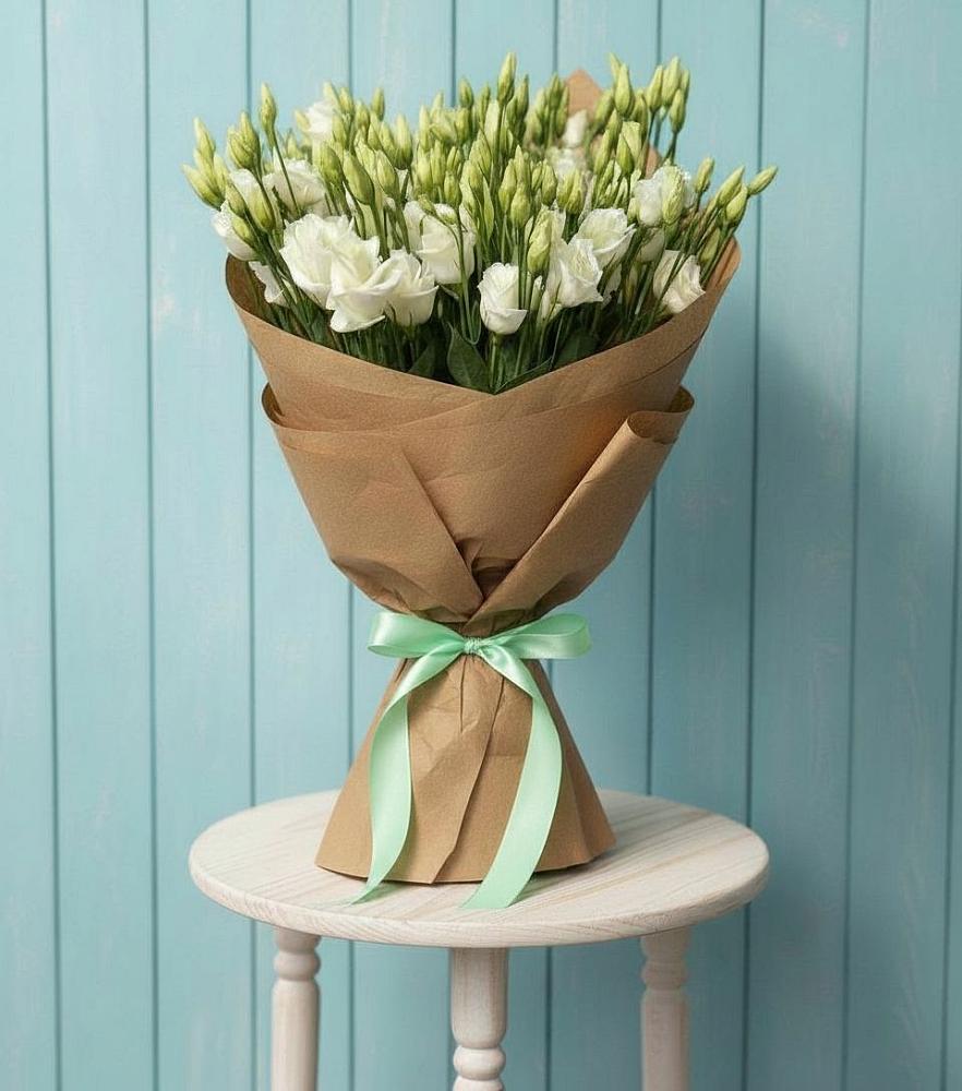 Букет цветов из: Лизиантусы в Новый Адыгея