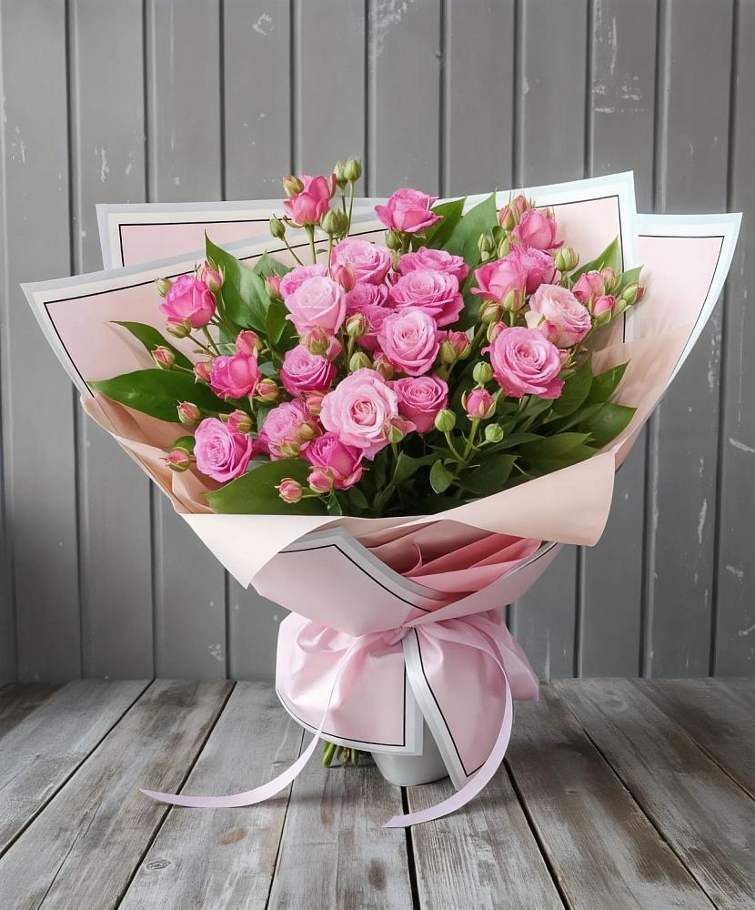 Букет Розовый кустик в Новый Адыгея