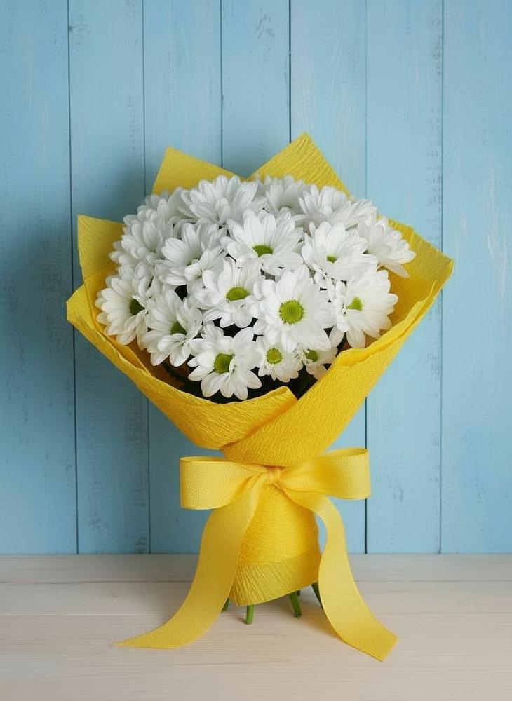 Букет цветов из: Хризантемы в Новый Адыгея