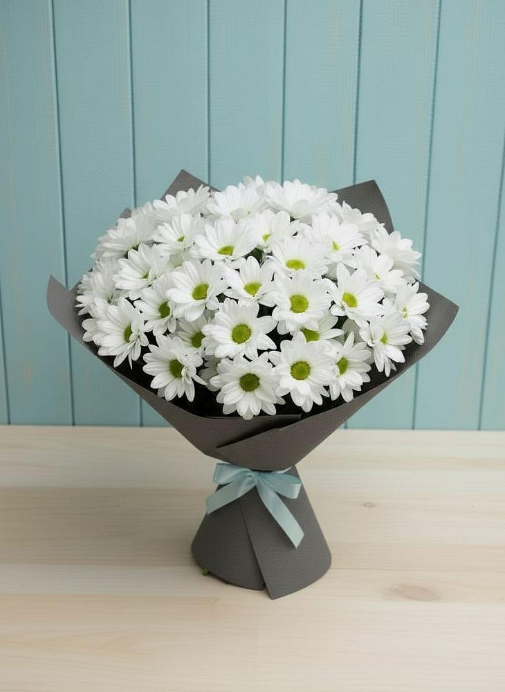 Букет цветов из: Хризантемы в Новый Адыгея