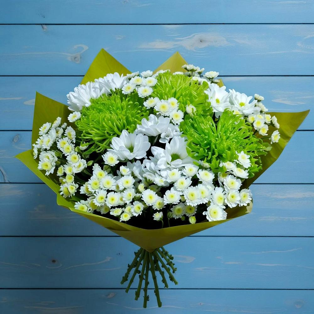 Букет цветов из: Хризантемы в Новый Адыгея