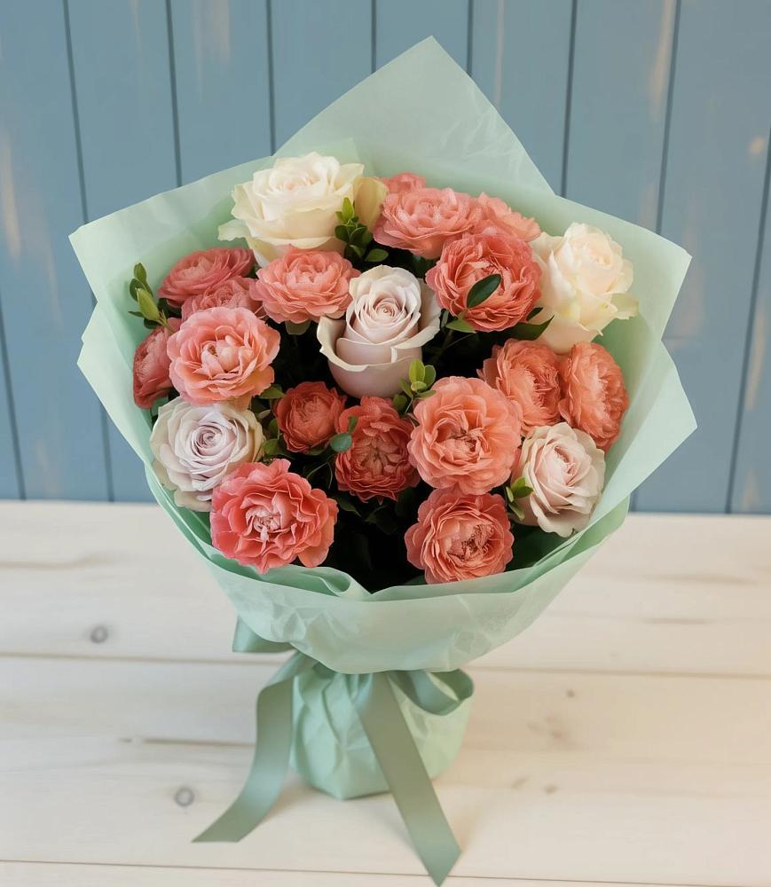 Букет цветов из: Розы в Новый Адыгея