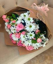 Букет цветов из:  Розы и Хризантемы #REPLACE_PRED# Новый Адыгея