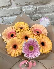 Букет цветов из:  Герберы #REPLACE_PRED# Новый Адыгея