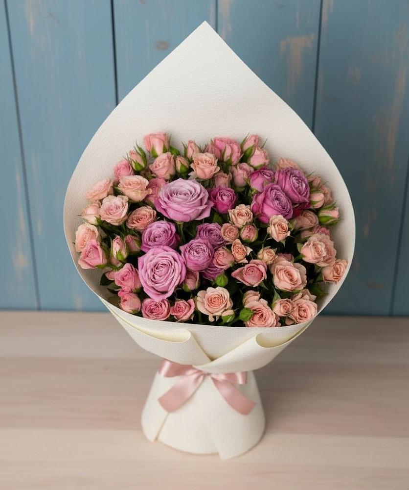 Букет цветов из: Розы в Новый Адыгея