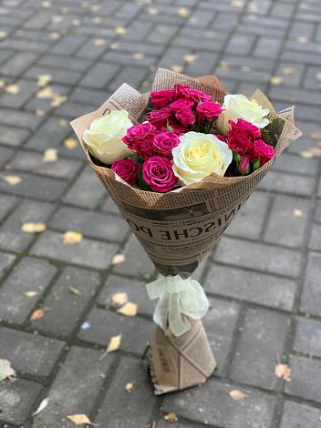 Букет цветов из: Розы в Новый Адыгея