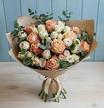 Букет цветов из:  Альстромерии и Розы #REPLACE_PRED# Новый Адыгея