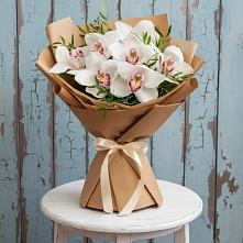 Букет цветов из:  Орхидеи и Розы в Новый Адыгея
